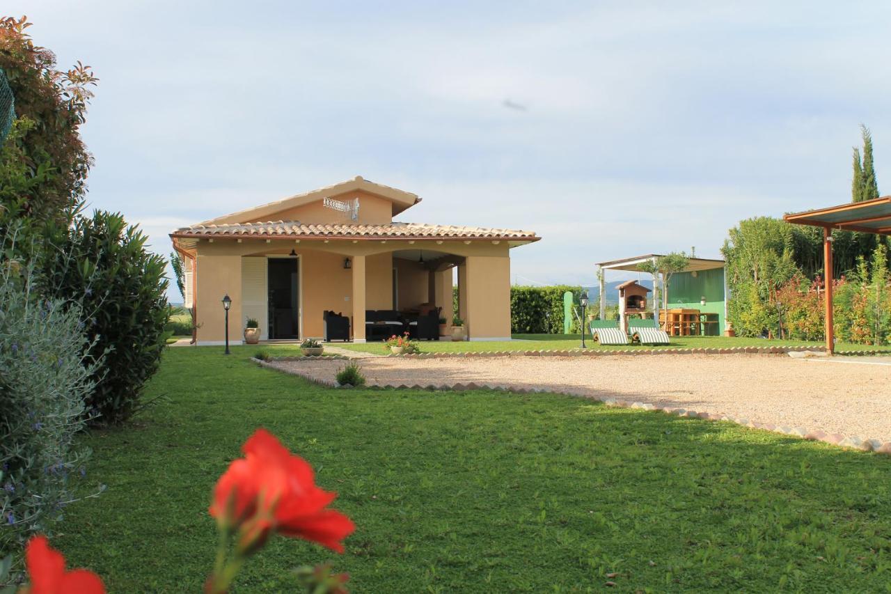 Oca Bianca Villa Pescia Romana Exteriör bild